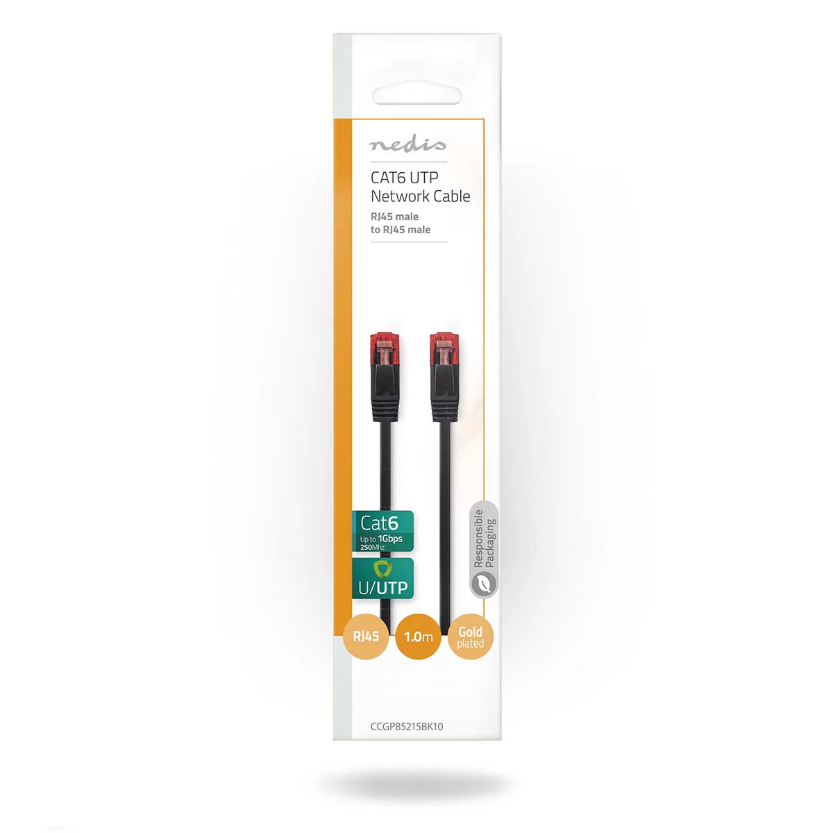 CAT6 Netwerkkabel RJ45 Male - RJ45 Male - U/UTP - Image 3