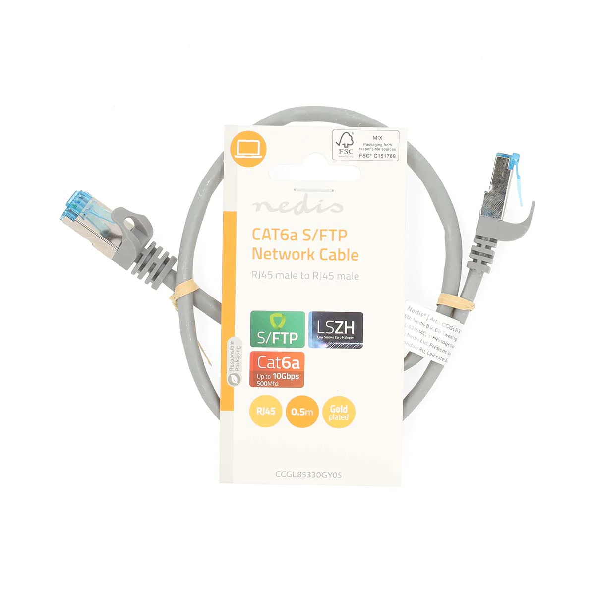 CAT6a netwerkkabel S/FTP - RJ45 Male - RJ45 Male - Image 10
