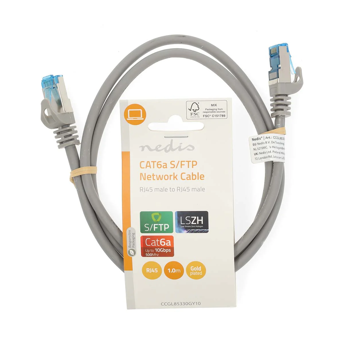CAT6a netwerkkabel S/FTP - RJ45 Male - RJ45 Male - Image 11