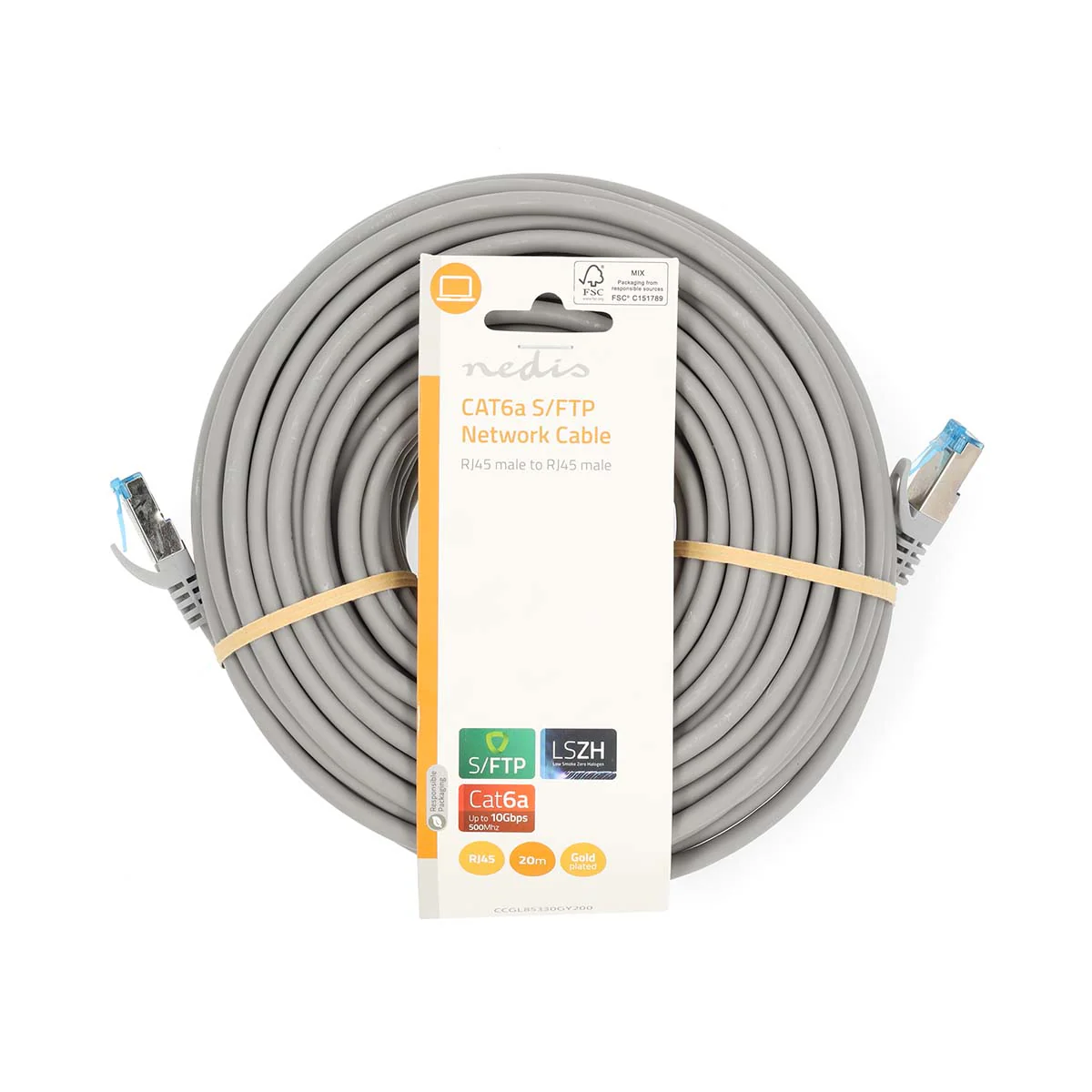 CAT6a netwerkkabel S/FTP - RJ45 Male - RJ45 Male - Image 17