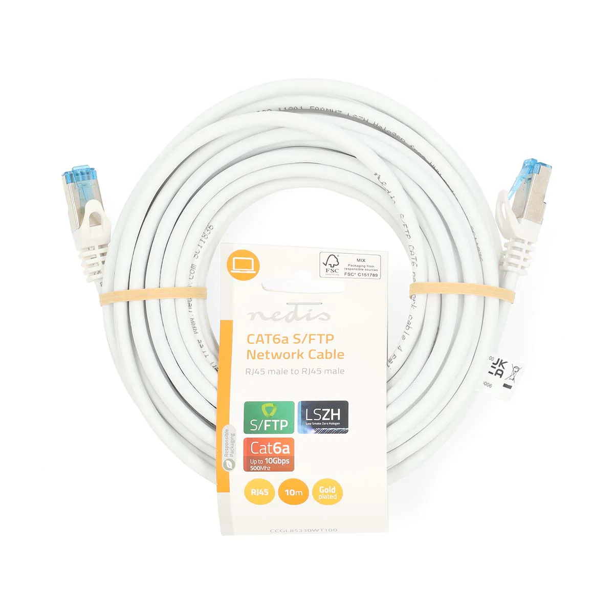 CAT6a netwerkkabel S/FTP - RJ45 Male - RJ45 Male - Image 18