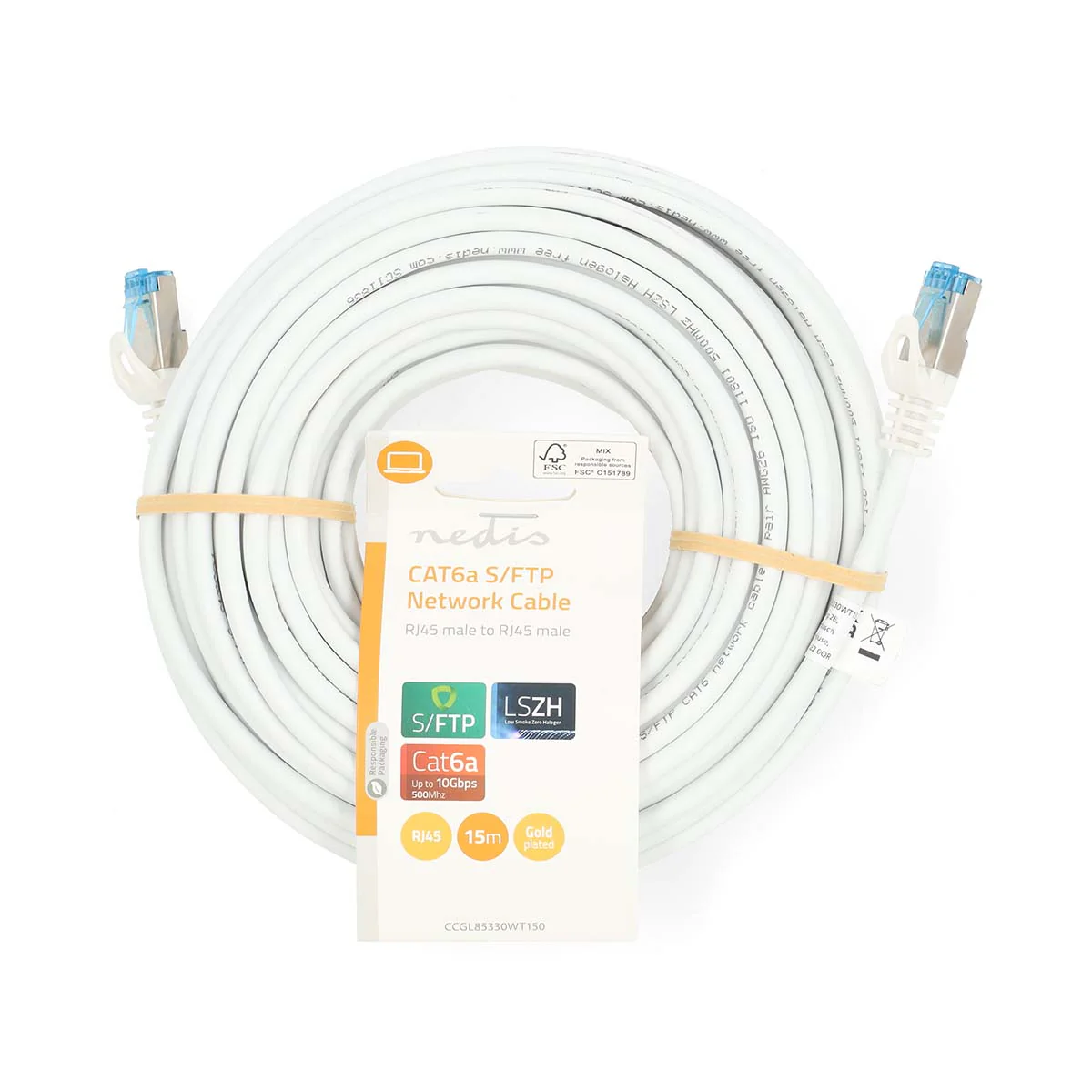 CAT6a netwerkkabel S/FTP - RJ45 Male - RJ45 Male - Image 19