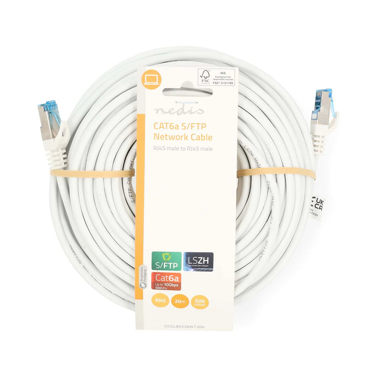 CAT6a netwerkkabel S/FTP - RJ45 Male - RJ45 Male - Image 20