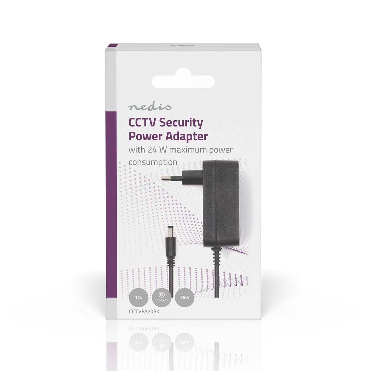 CCTV Stroomadapter 5.0A - 12 V DC - 5,5 x 2,1 mm Male - Image 6