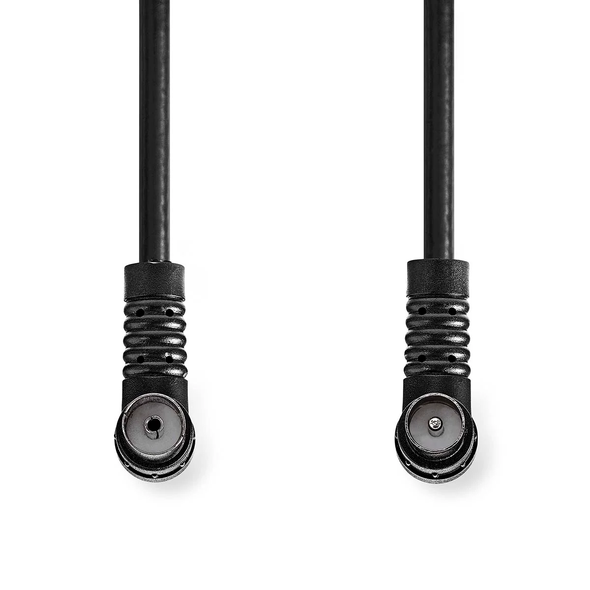 Coaxkabel IEC (Coax) Male - IEC (Coax) Female - Vernikkeld - Image 2