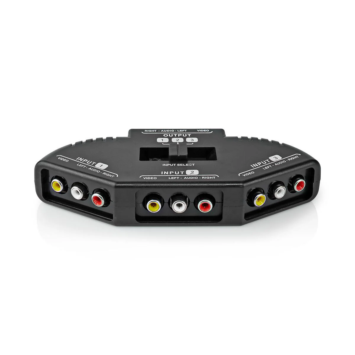 Composiet Video-Switch 3 poort(en) - Ingangen audio / video / data: 3x Composite Video (RWY) - Uitgangen audio / video / data: 1x Composite Video (RWY) - Image 2