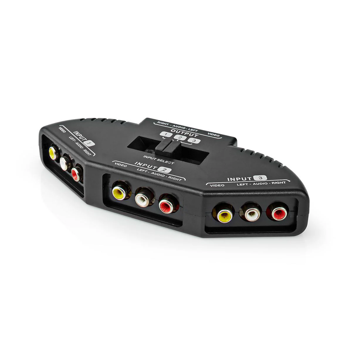 Composiet Video-Switch 3 poort(en) - Ingangen audio / video / data: 3x Composite Video (RWY) - Uitgangen audio / video / data: 1x Composite Video (RWY) - Image 6