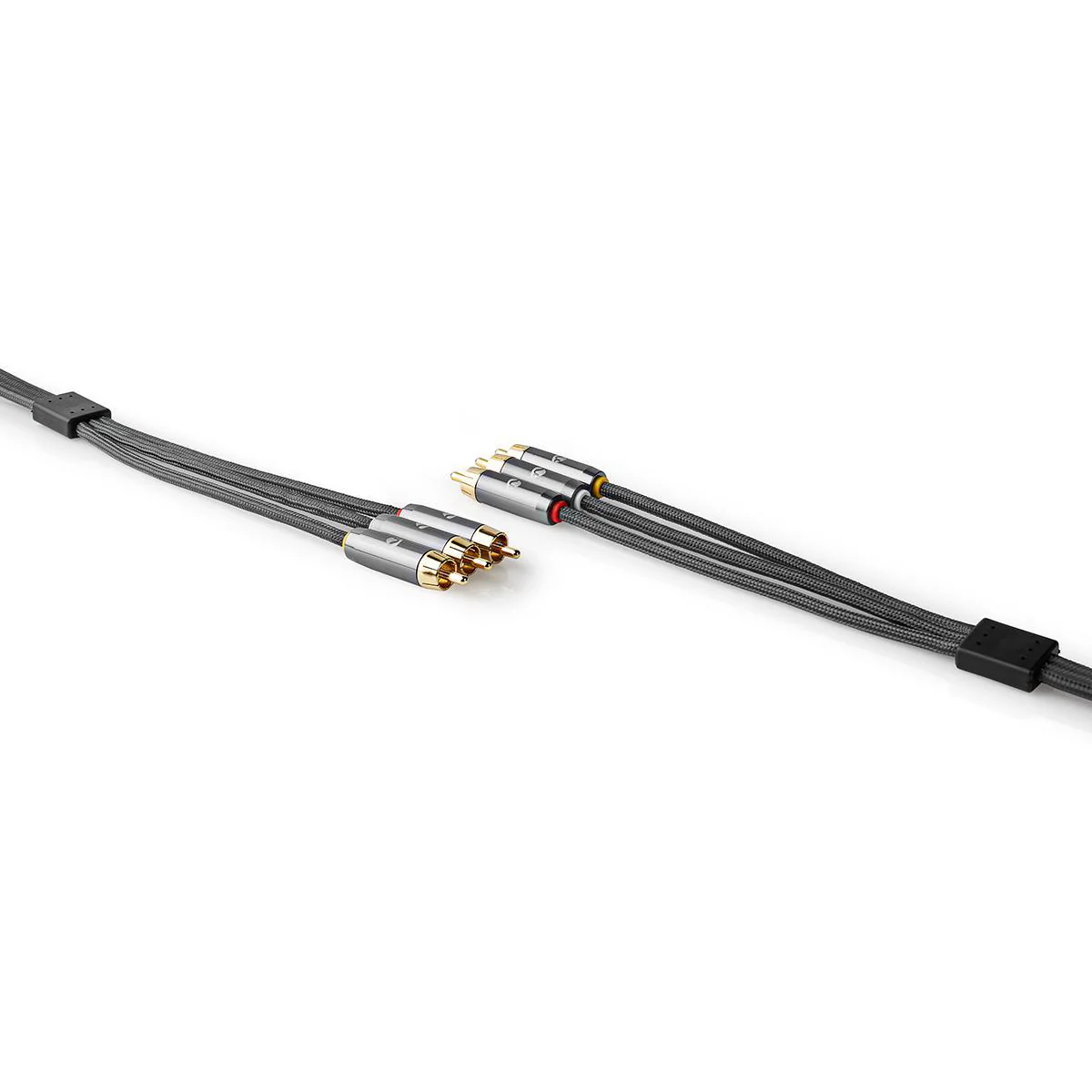 Composiet Videokabel 3x RCA Male - 3x RCA Male - Verguld - Image 5