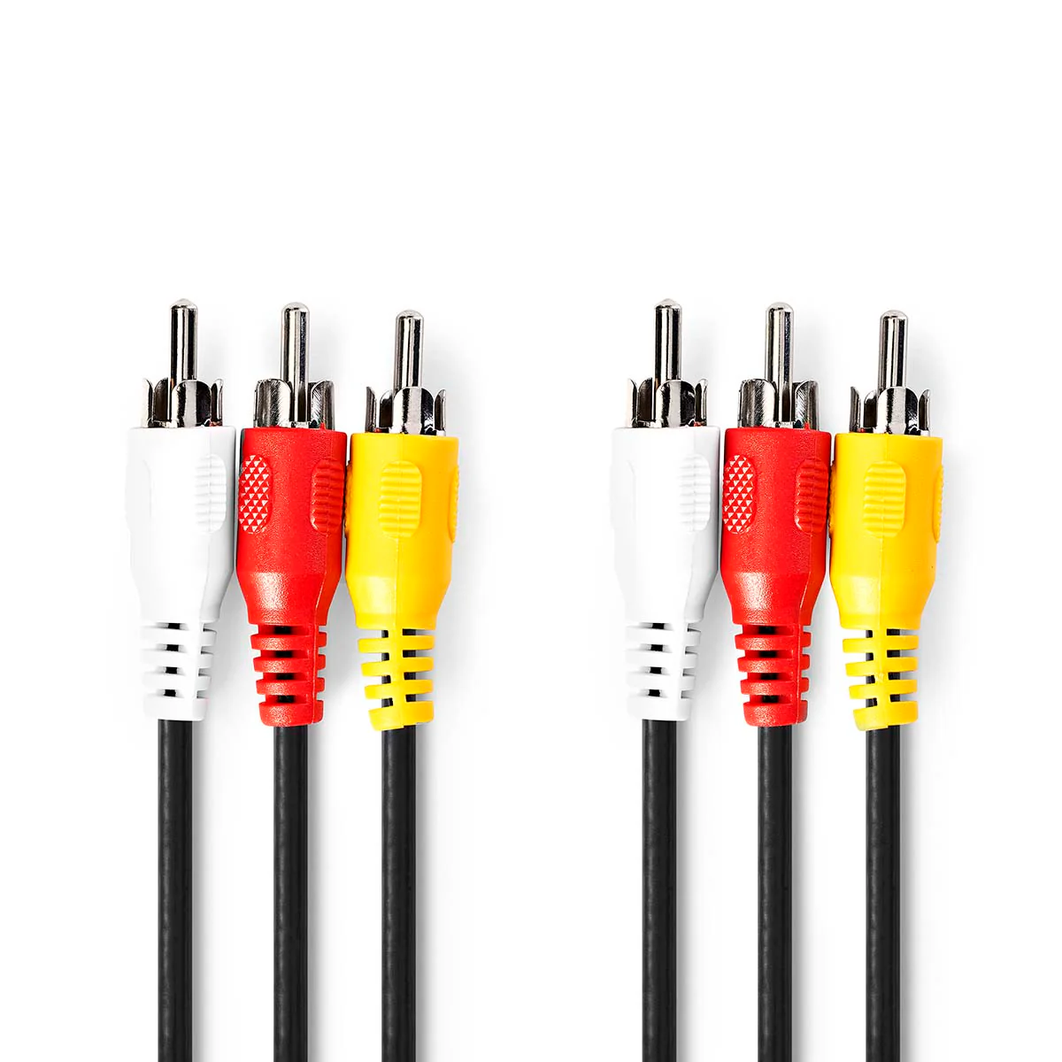 Composiet Videokabel 3x RCA Male - 3x RCA Male - Vernikkeld - Image 4