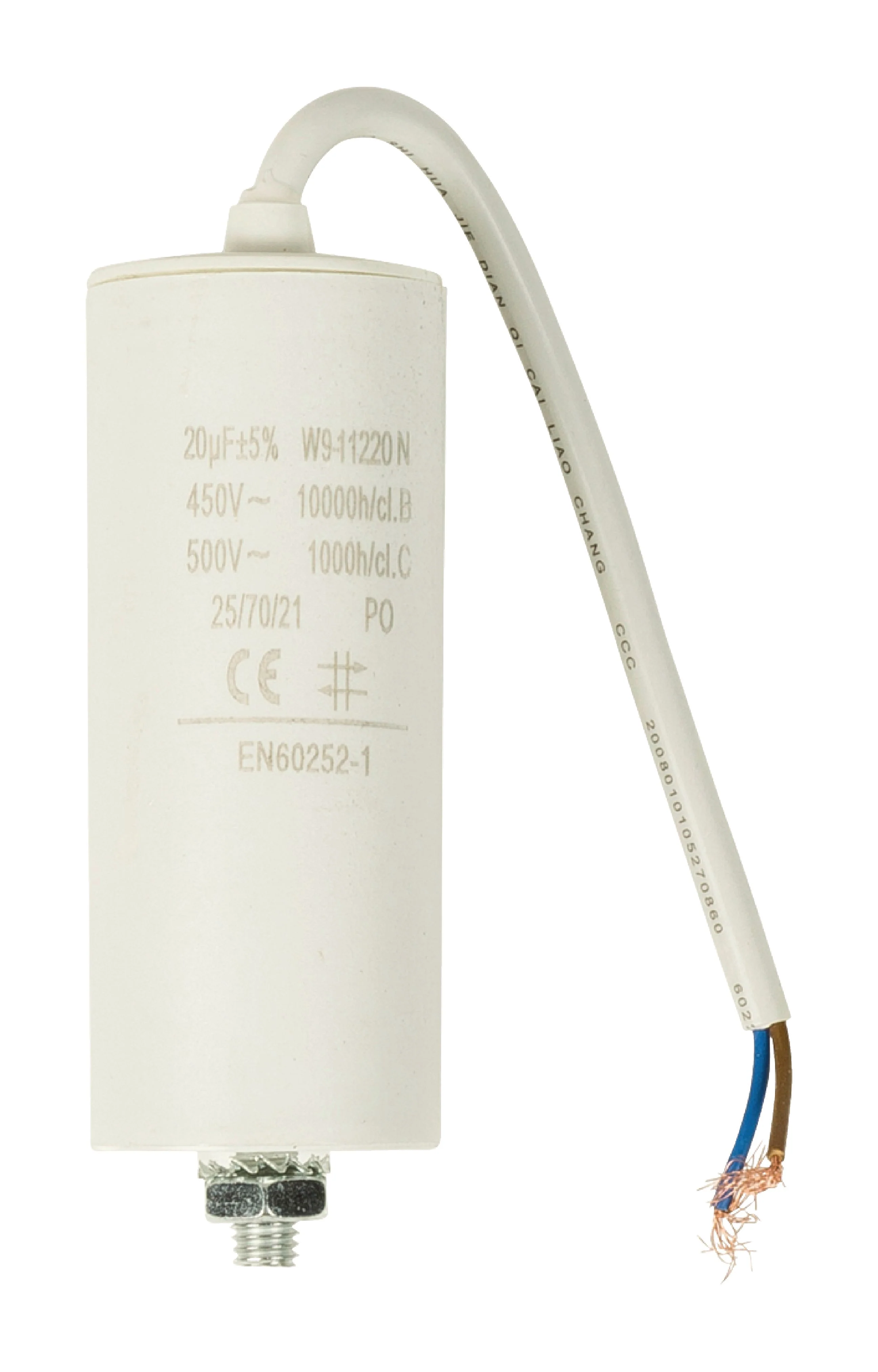 Condensator 450V - Faston + Cable - 1 Stuks - Image 3