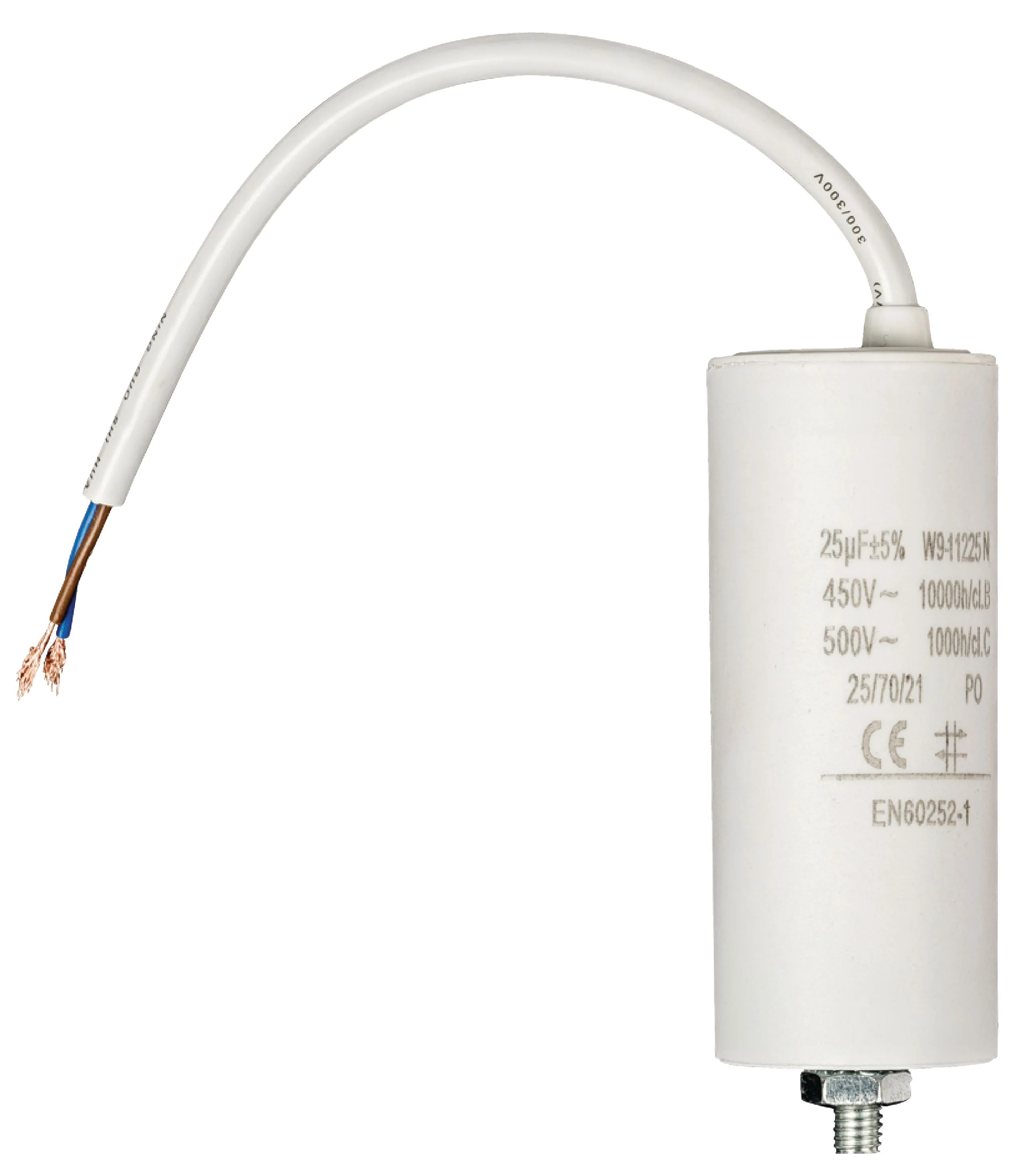 Condensator 450V - Faston + Cable - 1 Stuks - Image 4