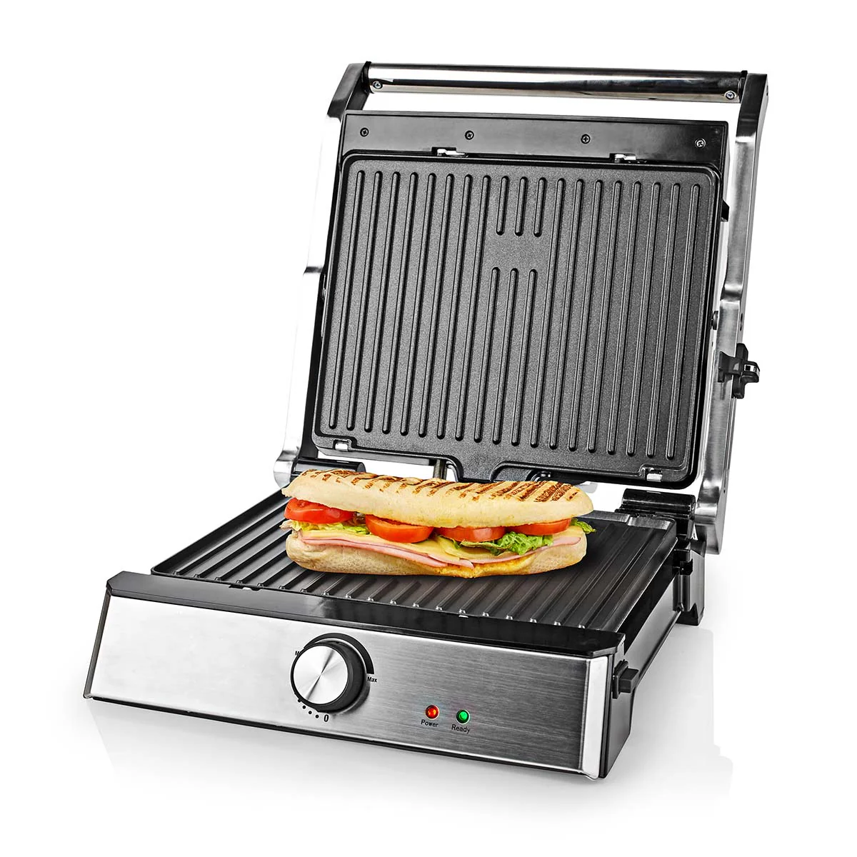 Contact Grill 2000W - 29 x 23 cm - Regelbare temperatuur - Image 4