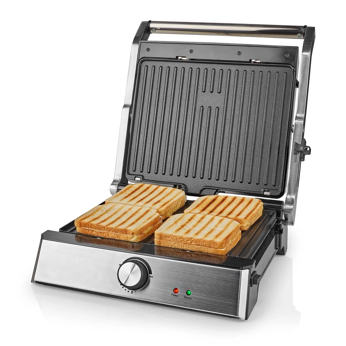 Contact Grill 2000W - 29 x 23 cm - Regelbare temperatuur - Image 5