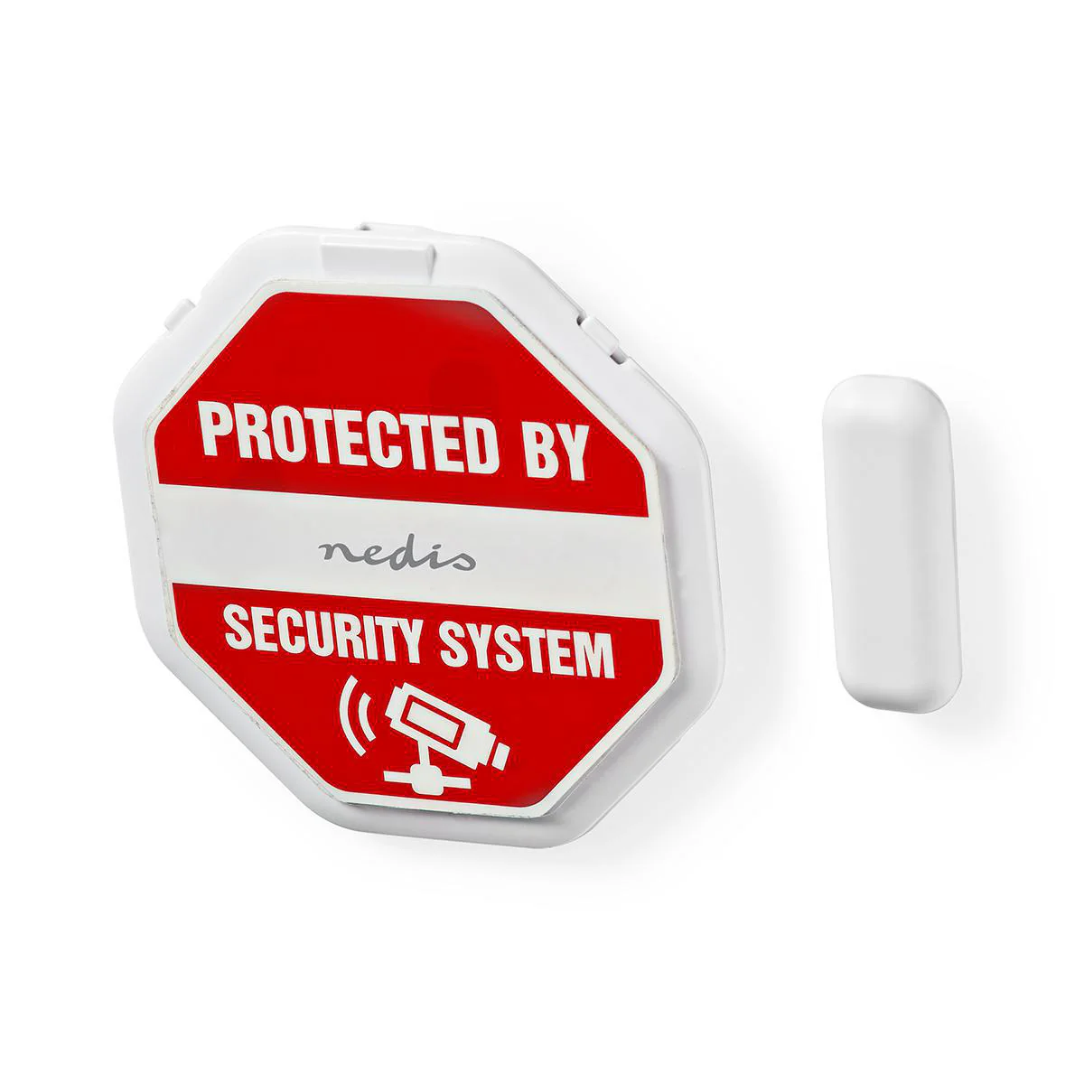 Deur- en raamalarm met sirene Magnetische sensor - Batterij Gevoed - 2x CR2032 - Image 4