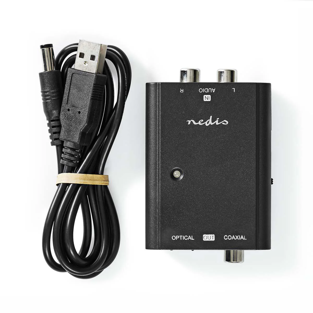 Digitale Audioconverter 1-weg - Ingangen audio / video / data: 2x RCA Male - Uitgangen audio / video / data: 1x S/PDIF (RCA) Female / 1x TosLink Female - Image 12
