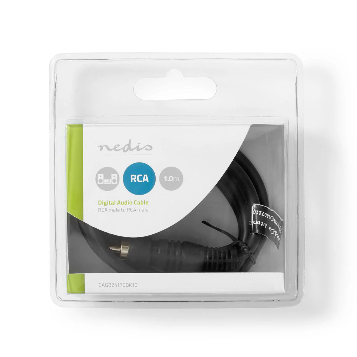 Digitale Audiokabel RCA Male - RCA Male - Vernikkeld - Image 3