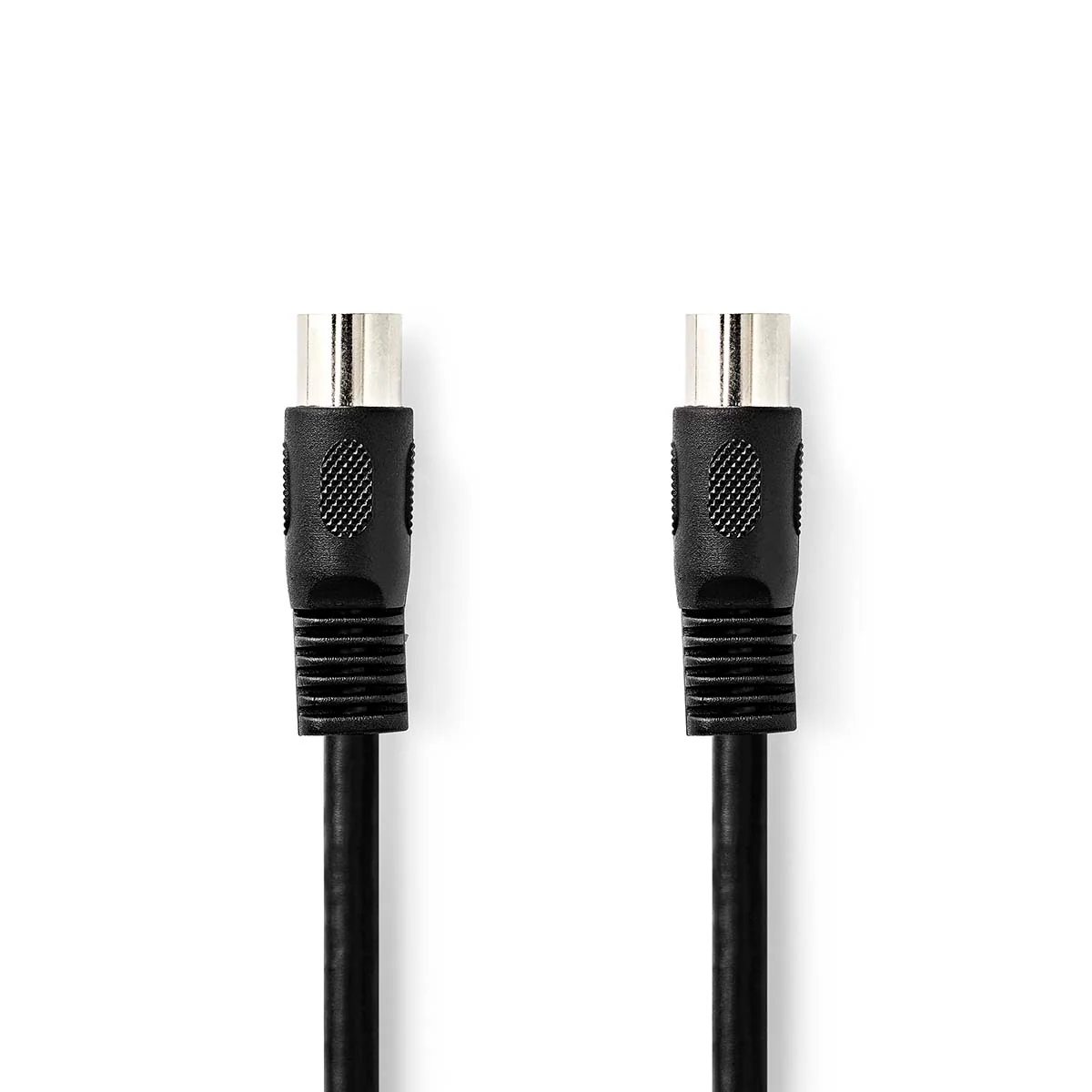 DIN-Audiokabel DIN 5-Pins Male - DIN 5-Pins Male - Vernikkeld