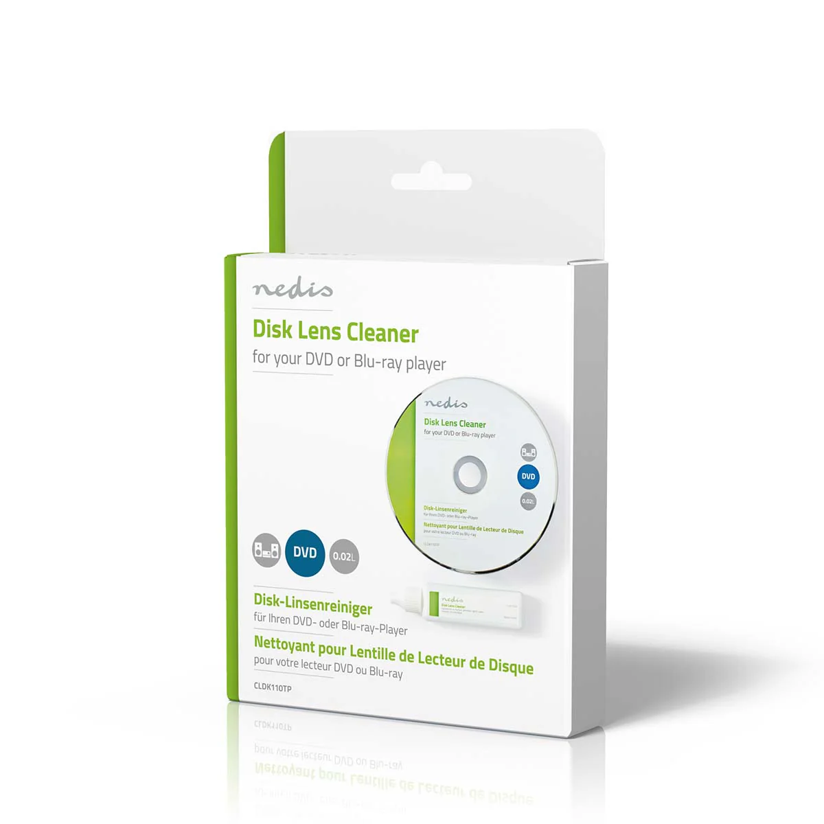 Disc Lensreiniger Reinigingsschijf - 20 ml - Blu-ray-Speler / DVD-Speler - Image 4