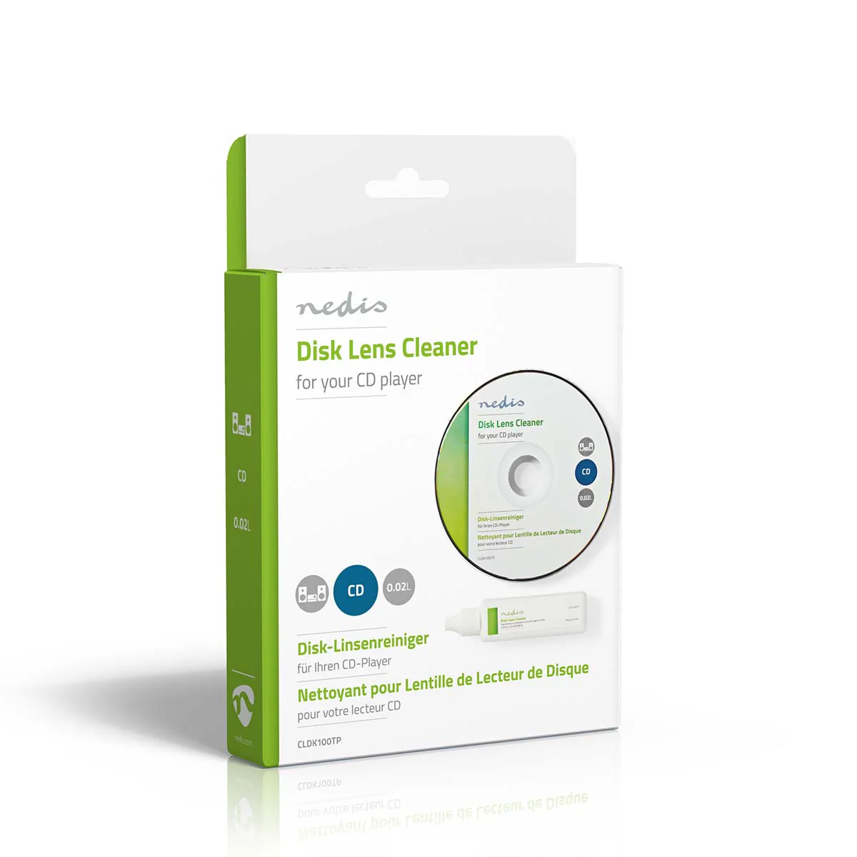 Disc Lensreiniger Reinigingsschijf - 20 ml - CD-Speler - Image 4