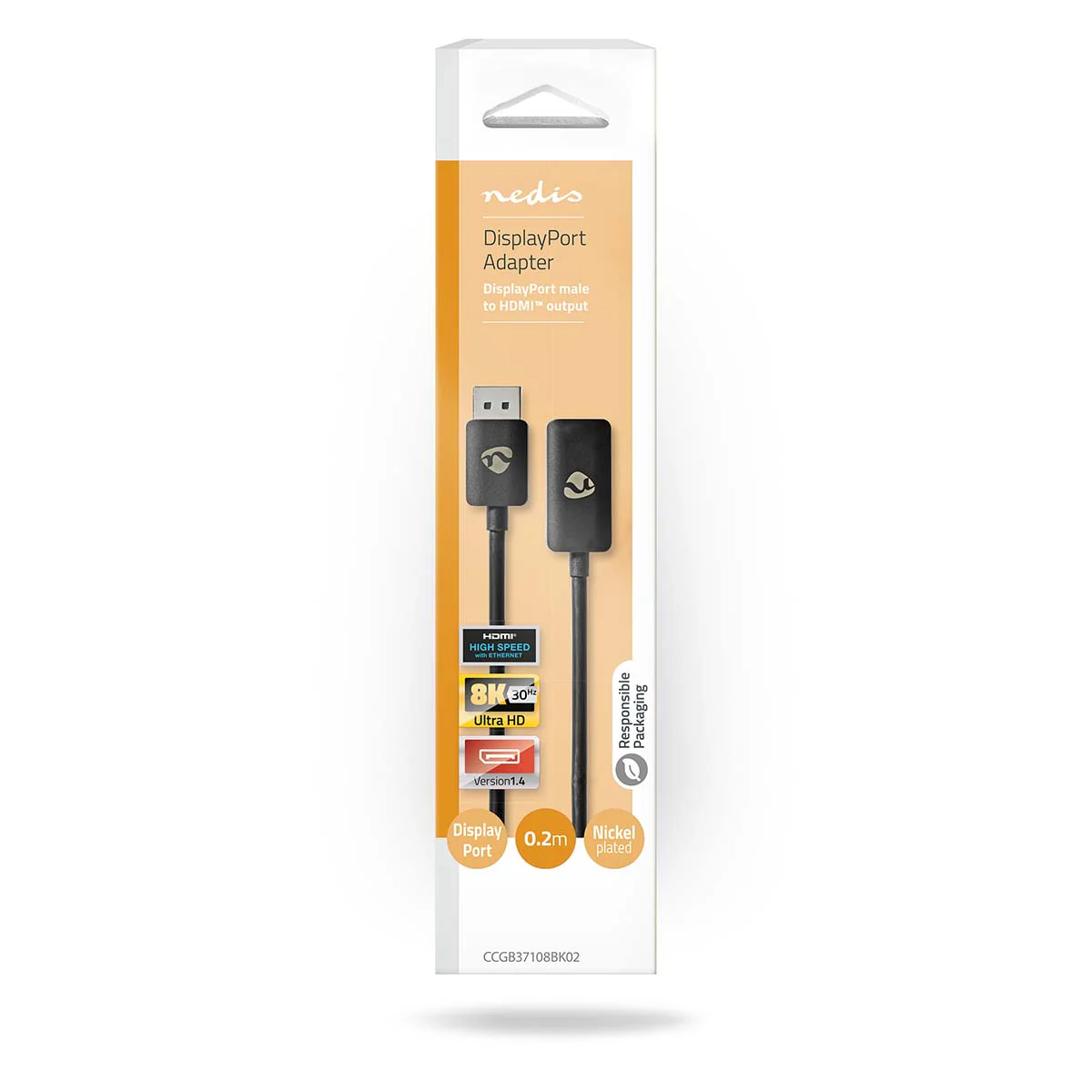 DisplayPort-Adapter DisplayPort Male - HDMI™ Output - 8K@30Hz - Image 3