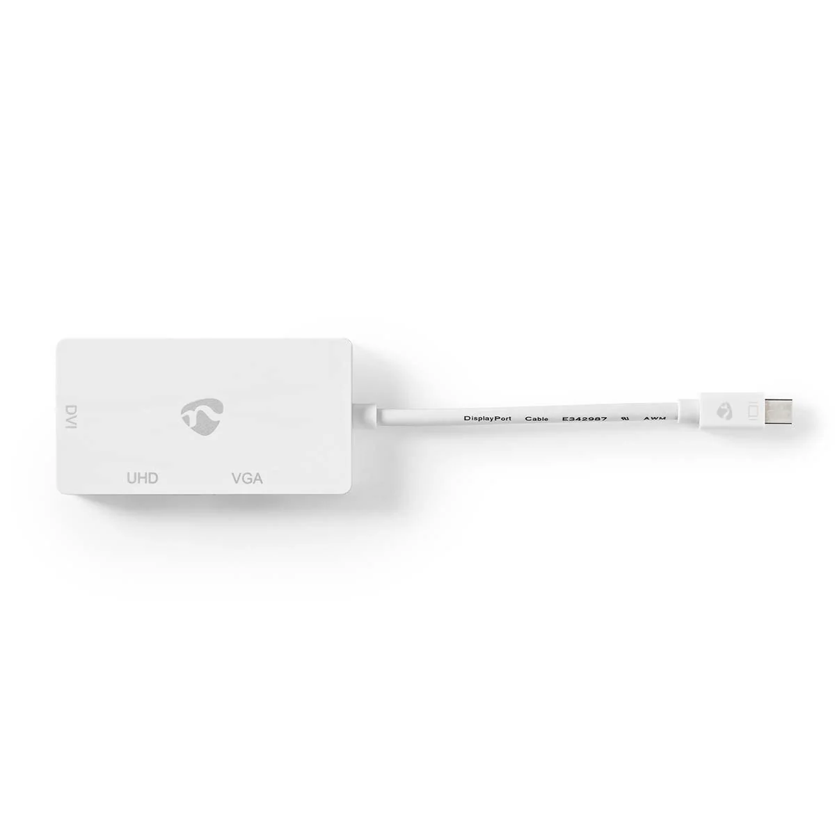 DisplayPort-Adapter Mini-DisplayPort Male - DVI-D 24+1-Pins Female / HDMI™ Output / VGA Female 15p - 4K@60Hz