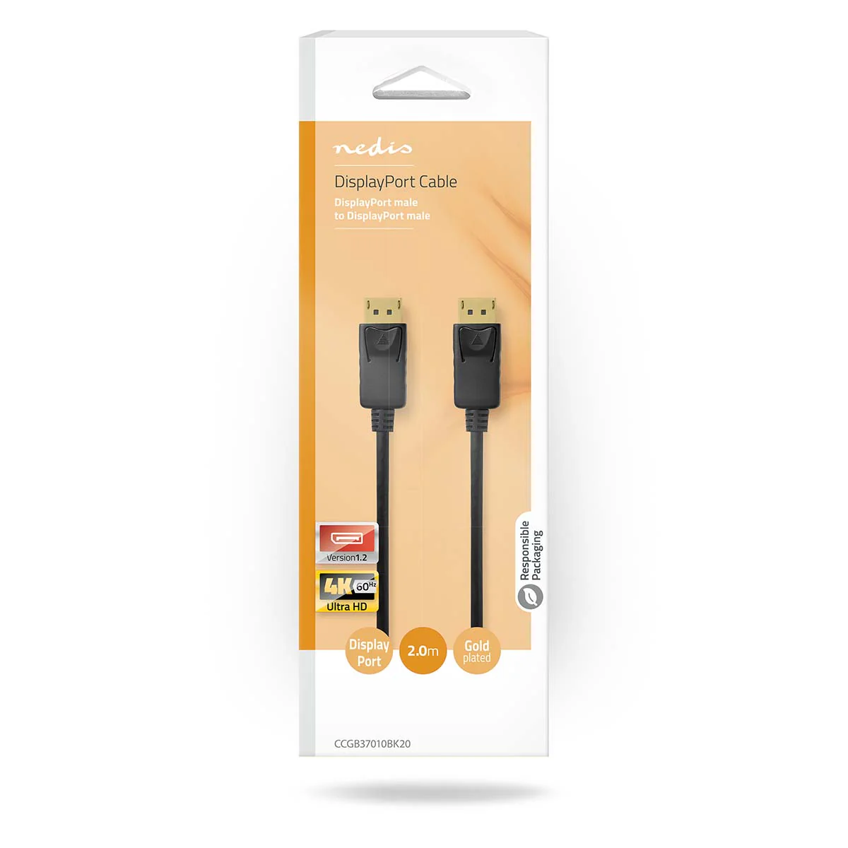 DisplayPort-Kabel DisplayPort Male - DisplayPort Male - 4K@60Hz - Image 3