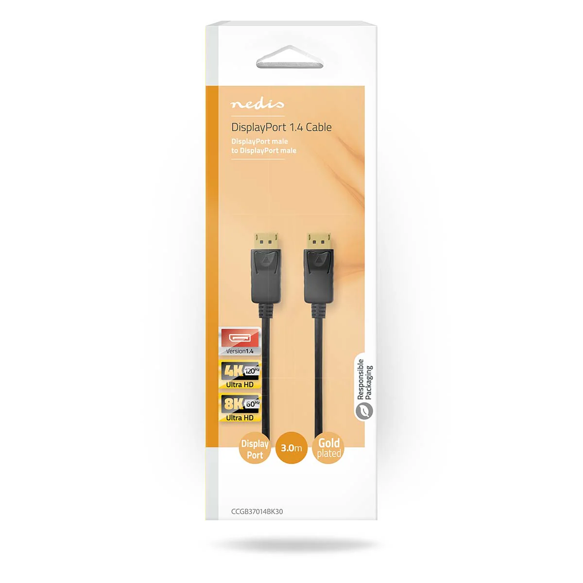DisplayPort-Kabel DisplayPort Male - DisplayPort Male - 8K@60Hz - Image 4