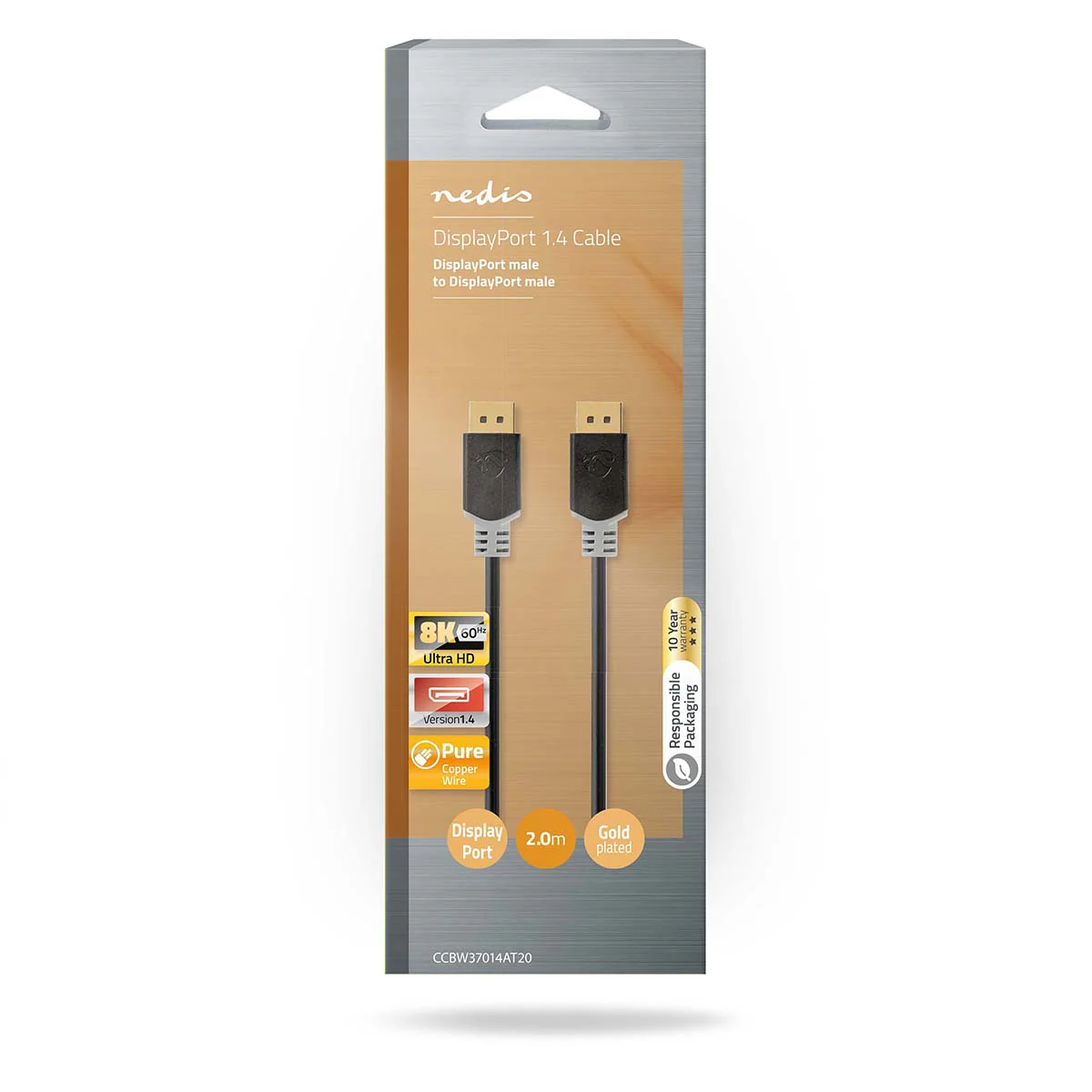 DisplayPort-Kabel DisplayPort Male - DisplayPort Male - 8K@60Hz - Image 3