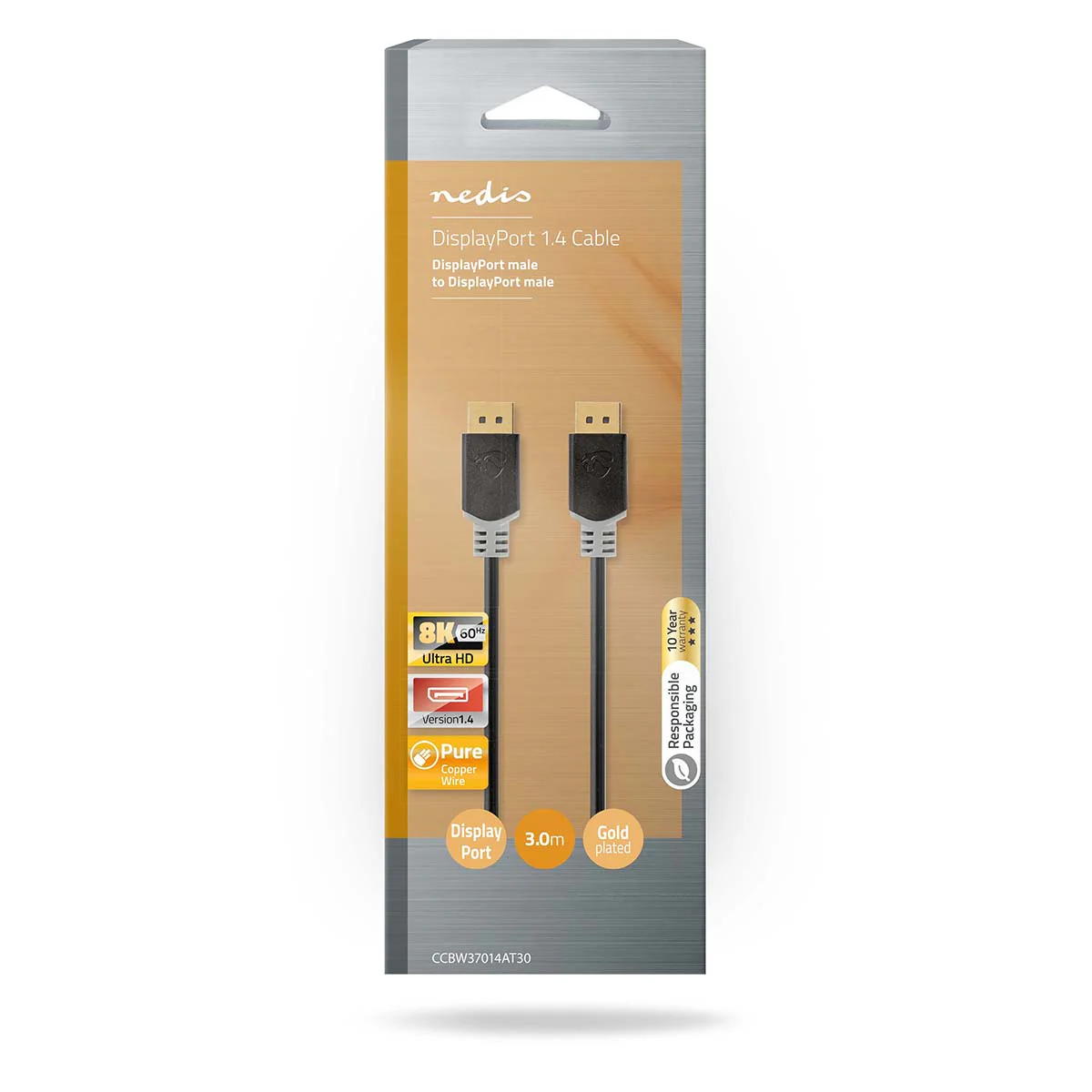 DisplayPort-Kabel DisplayPort Male - DisplayPort Male - 8K@60Hz - Image 4