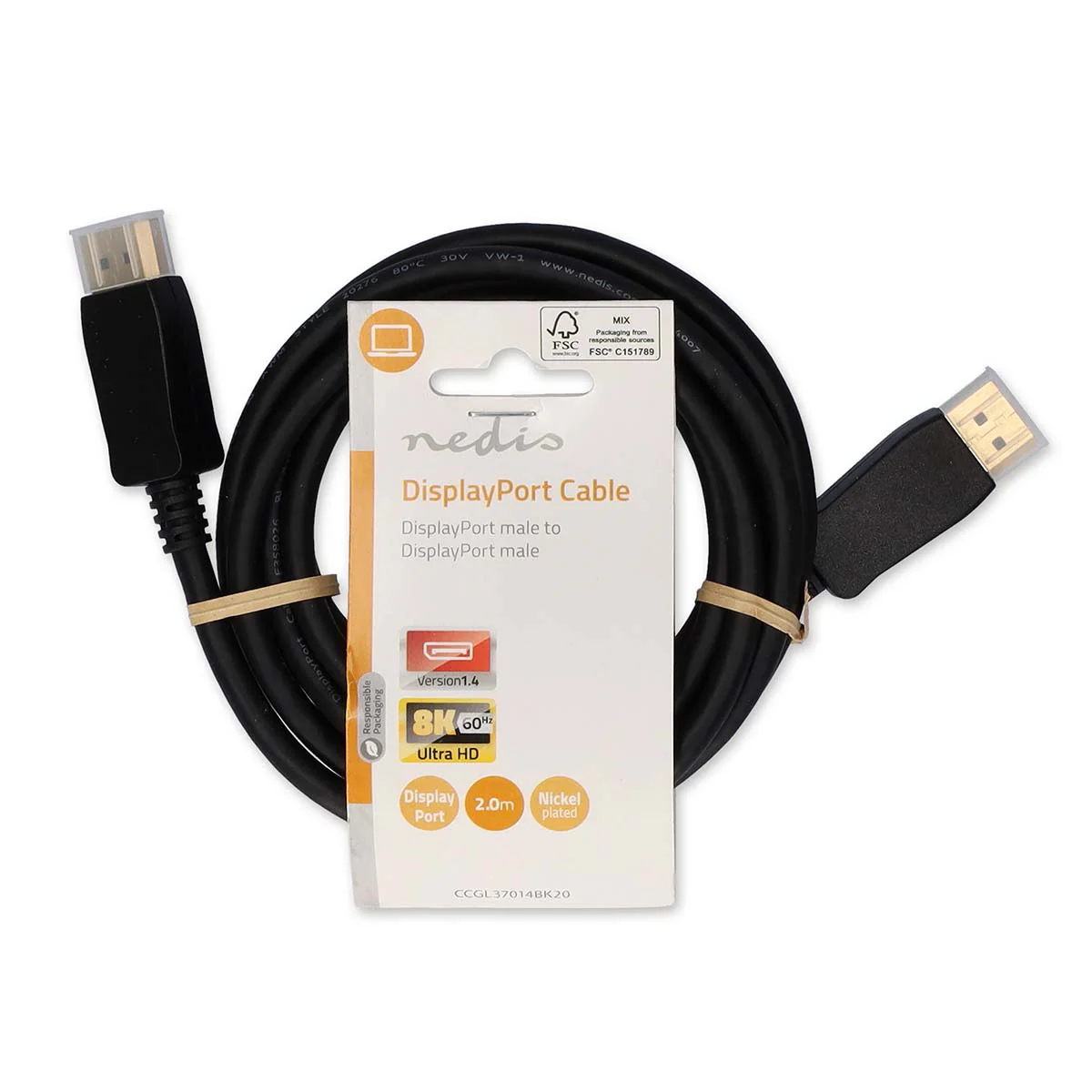 DisplayPort-Kabel DisplayPort Male - DisplayPort Male - 8K@60Hz - Image 3