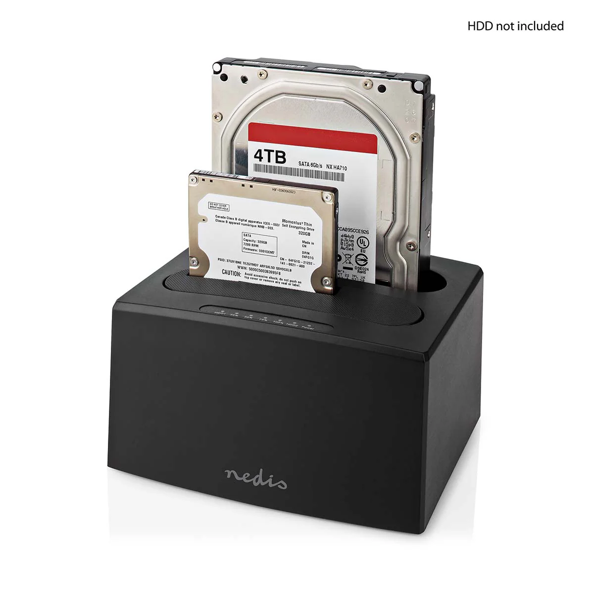 Docking Station voor Harde Schijf USB 3.2 Gen1 - USB Type-A - 2 Schijven - Image 6