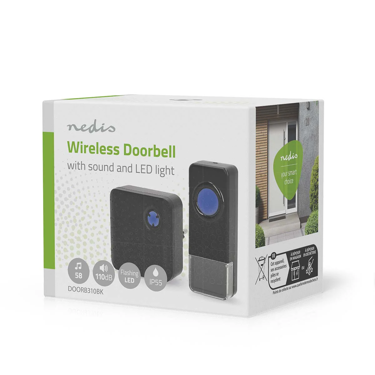 Draadloze Deurbelset Netvoeding - 100 - 240 V AC 50/60 Hz - 1x 23A 12V - Image 10