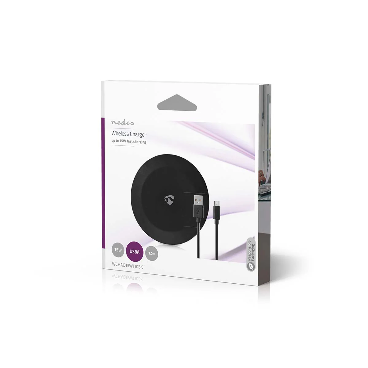 Draadloze Oplader 5 / 7.5 / 10 / 15W - 2.0A - LED-indicatie in gebruik - Image 10