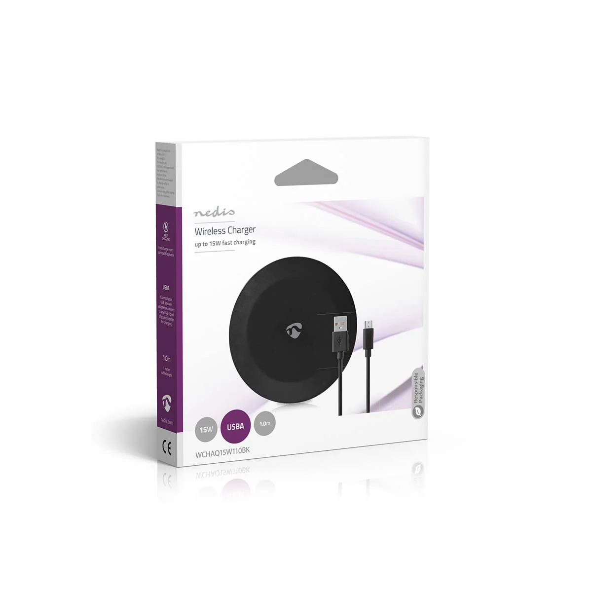 Draadloze Oplader 5 / 7.5 / 10 / 15W - 2.0A - LED-indicatie in gebruik - Image 11