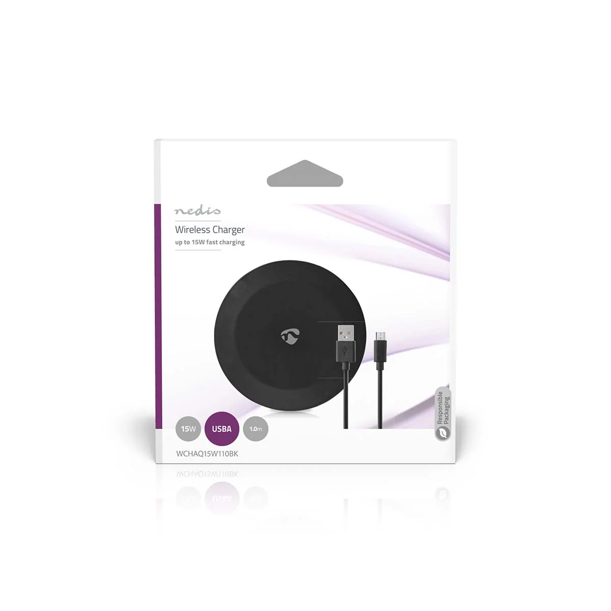Draadloze Oplader 5 / 7.5 / 10 / 15W - 2.0A - LED-indicatie in gebruik - Image 9
