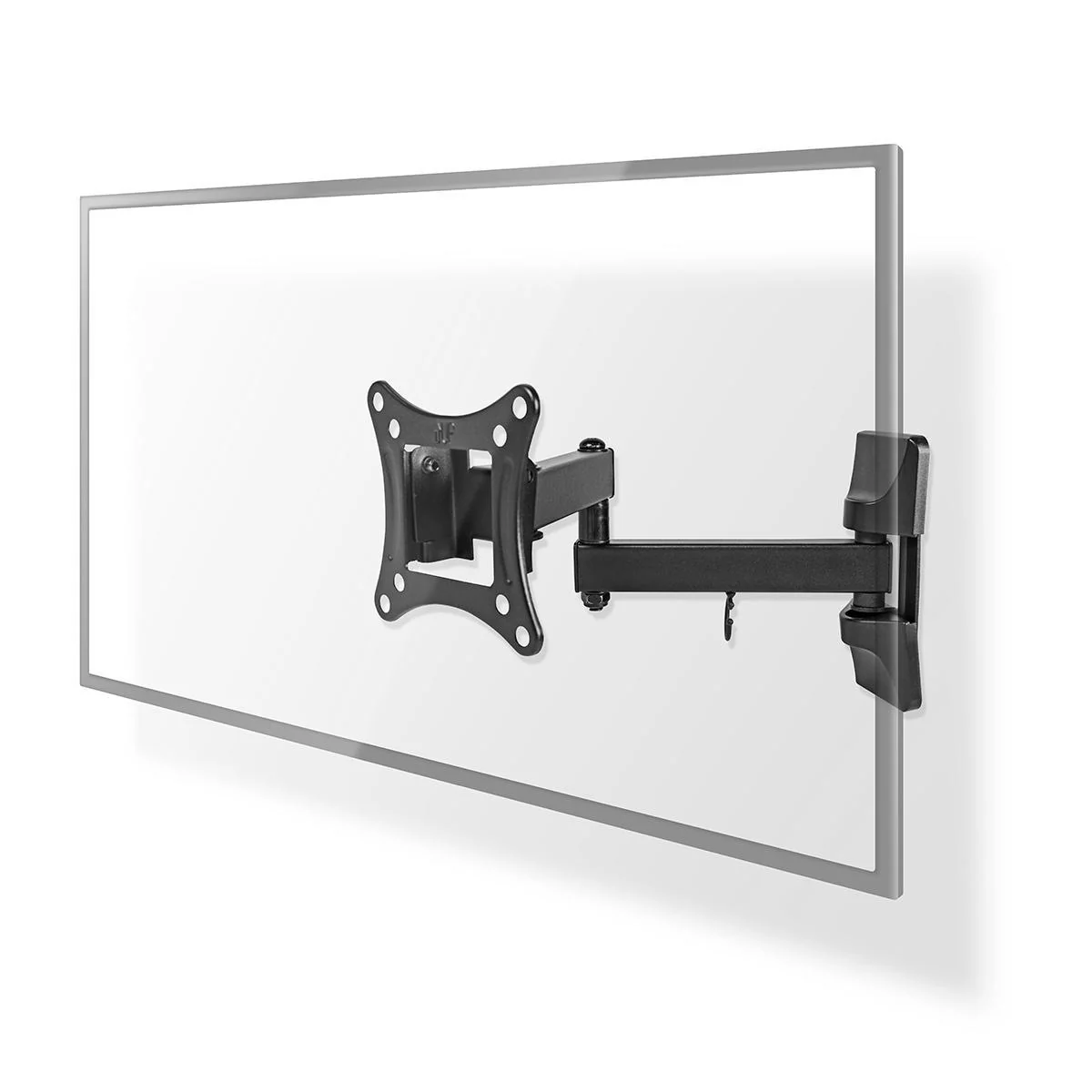 Draai- en Kantelbare TV-Muurbeugel 13 - 27" - Maximaal schermgewicht: 15 kg - Kantelbaar
