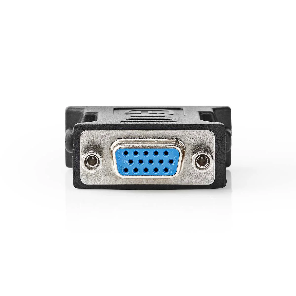DVI-Adapter DVI-I 24+5-Pin Male - VGA Female 15p - Vernikkeld - Image 4