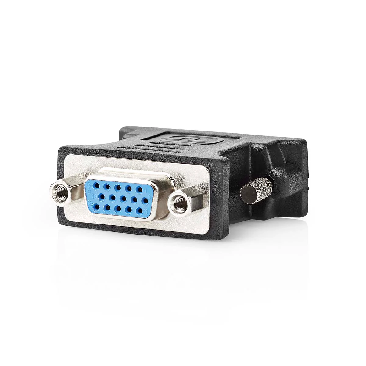 DVI-Adapter DVI-I 24+5-Pin Male - VGA Female 15p - Vernikkeld - Image 6