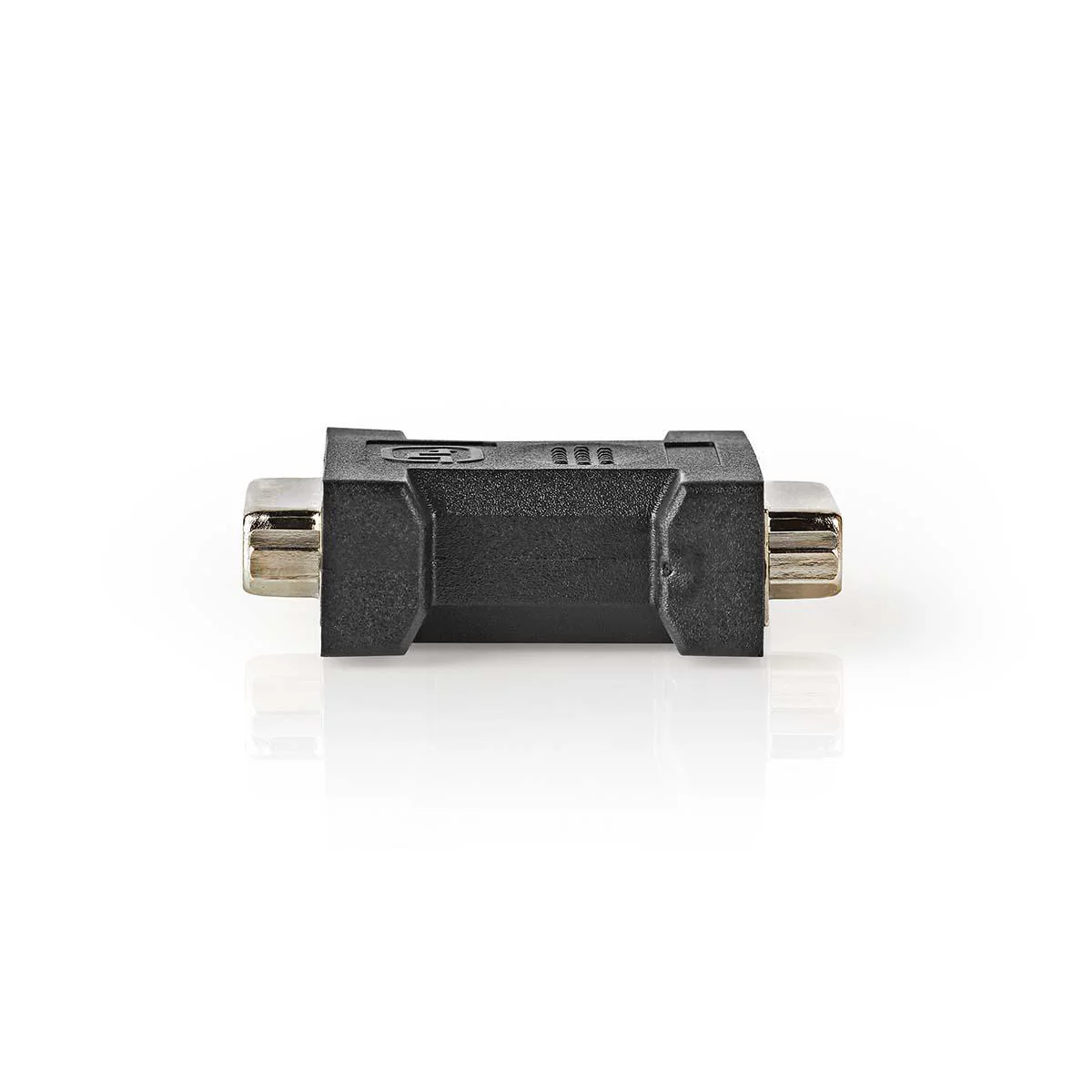 DVI-Adapter DVI-I 24+5-Pins Female - DVI-I 24+5-Pins Female - Vernikkeld - Image 3