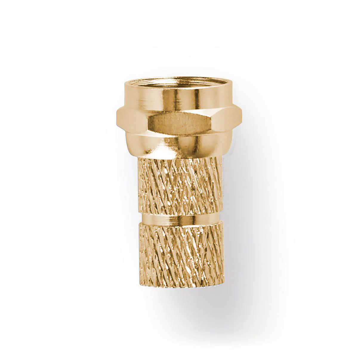 F-Connector Recht - Male - Verguld - Image 6