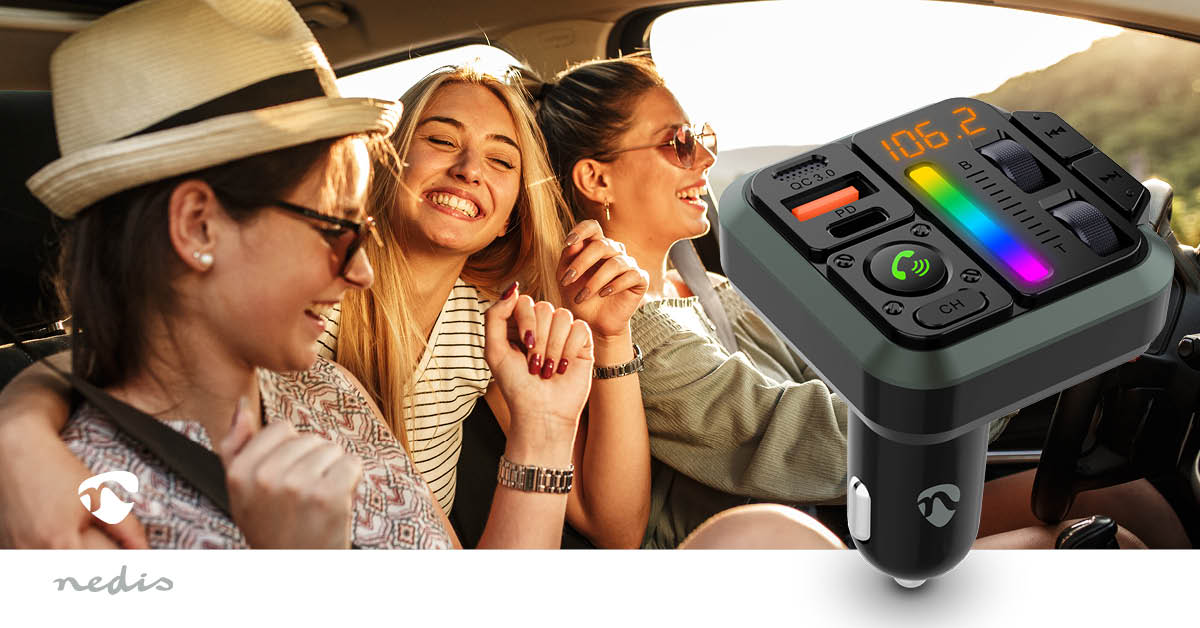 FM-Audiotransmitter voor Auto Gefixeerd - Handenvrij bellen / Luidsprekerfunctie - 1.00" - Image 9