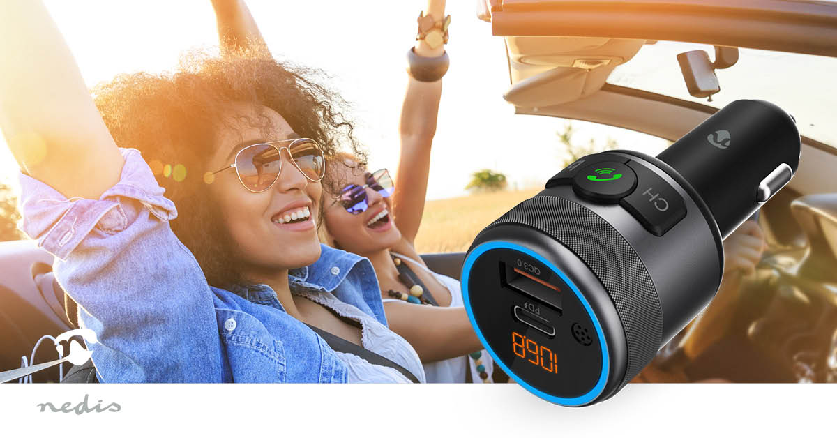 FM-Audiotransmitter voor Auto Gefixeerd - Handenvrij bellen / Luidsprekerfunctie - 1.00" - Image 10