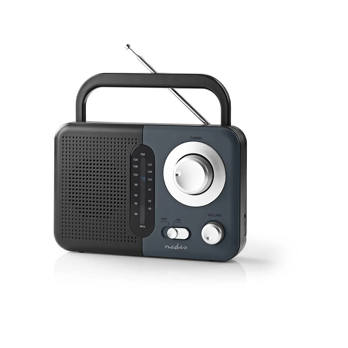 FM-Radio Draagbaar Model - FM - Batterij Gevoed / Netvoeding - Image 5