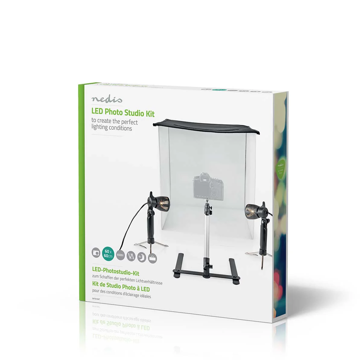 Fotostudioset 400 lm - Opvouwbaar - Achtergronden inbegrepen - Image 6