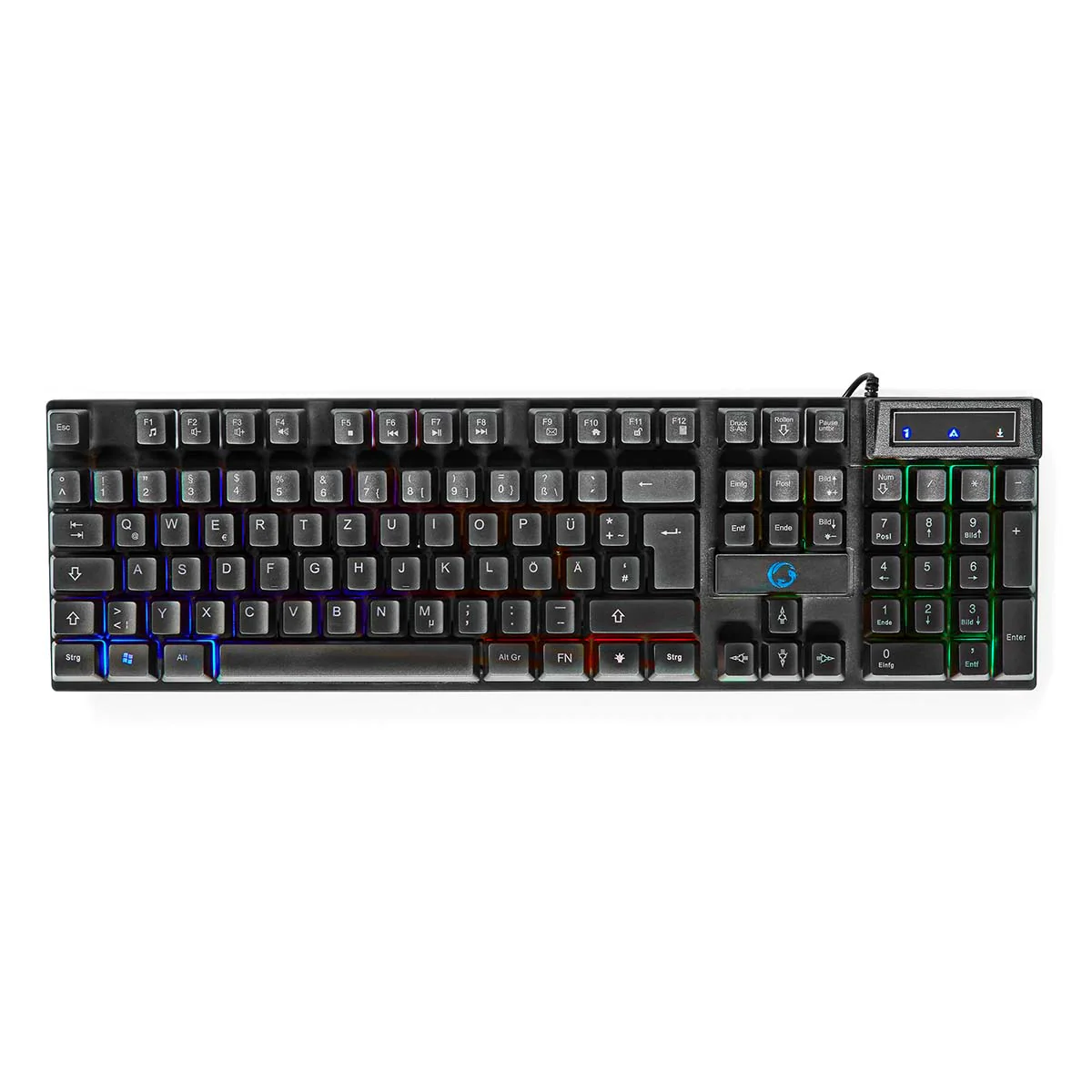 Gaming Combo Kit 5-in-1 - Toetsenbord, Koptelefoon, Muis en Muismat - Zwart - Image 4
