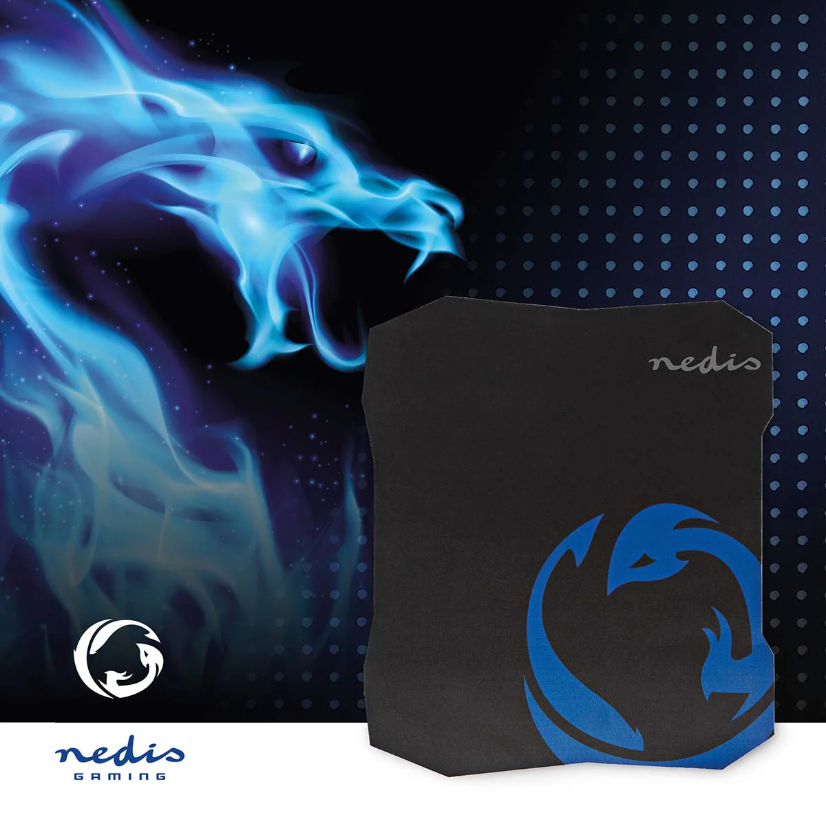 Gaming Muismat Microfiber / Rubberen - Zwart - Image 8