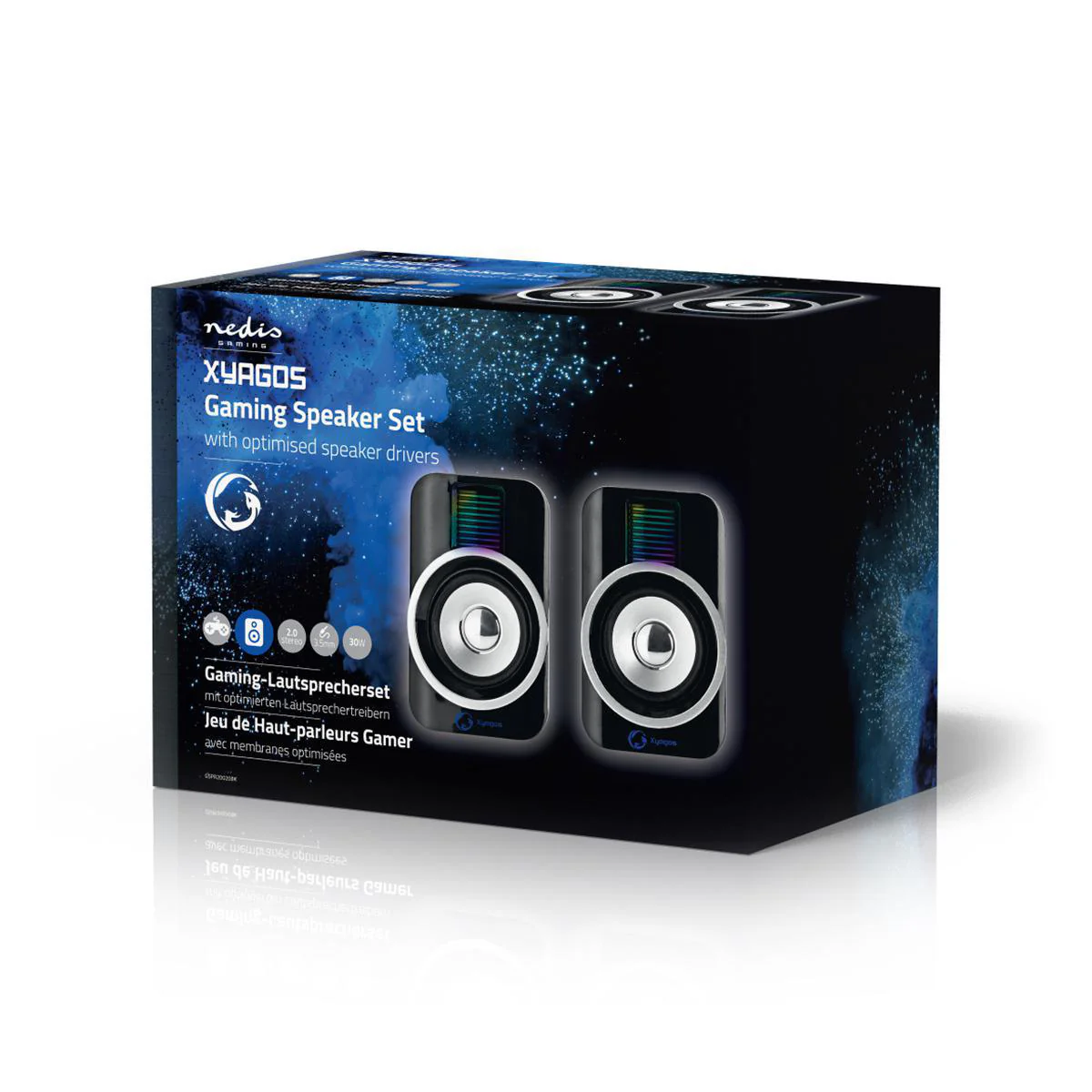 Gaming Speaker Speaker-kanalen: 2.0 - USB Gevoed - 3,5 mm Male - Image 6