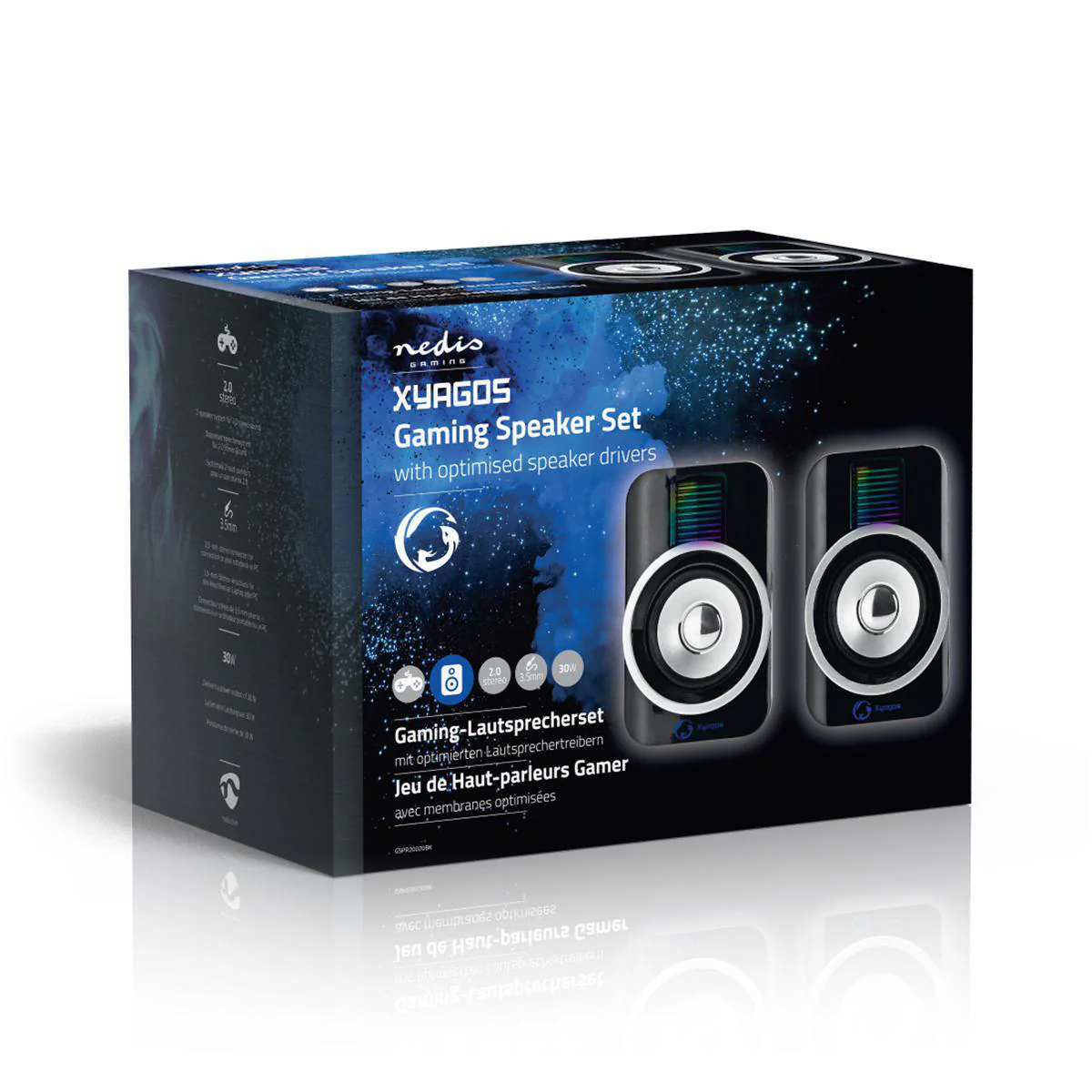 Gaming Speaker Speaker-kanalen: 2.0 - USB Gevoed - 3,5 mm Male - Image 7
