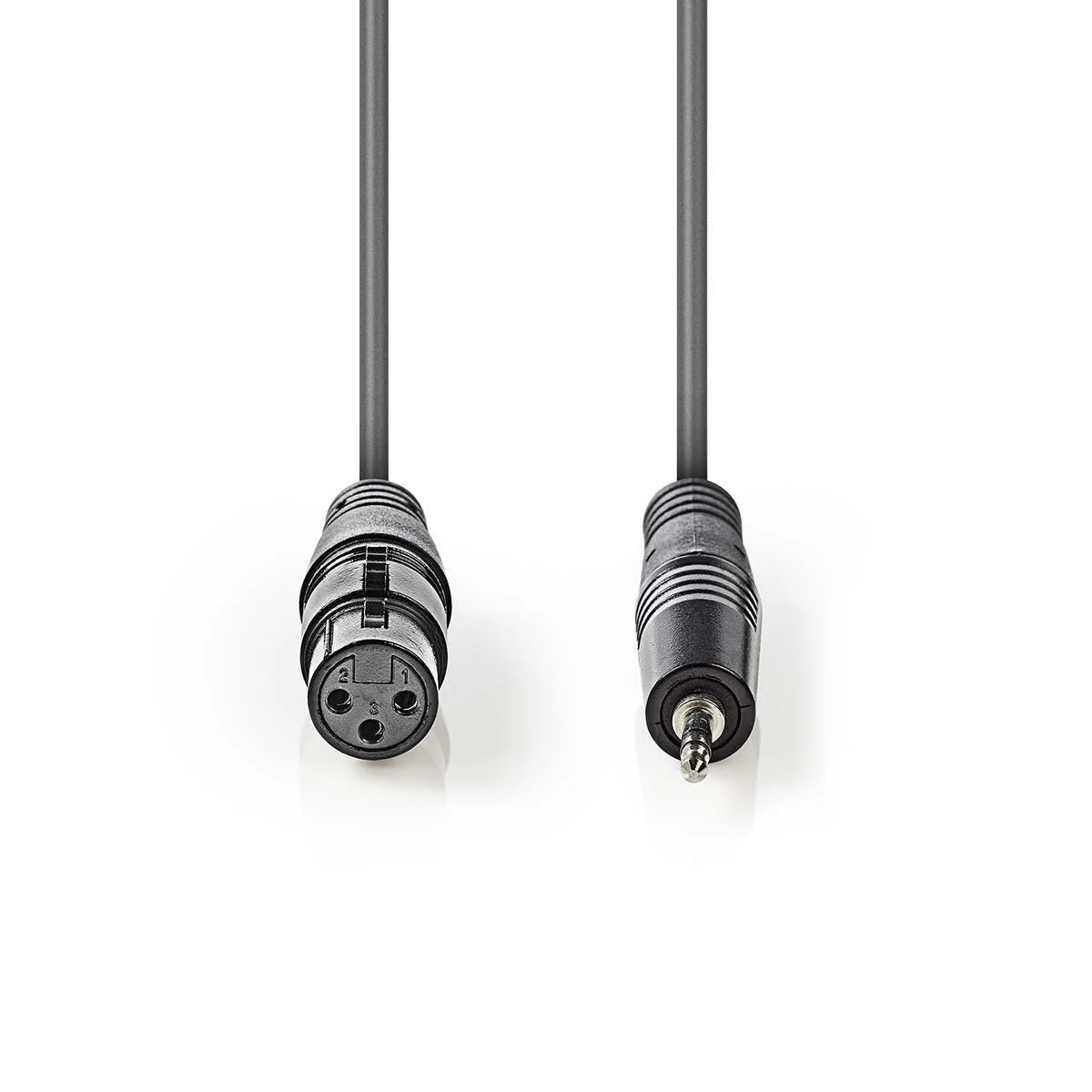 Gebalanceerde Audiokabel XLR 3-Pins Female - 3,5 mm Male - Vernikkeld - Image 2