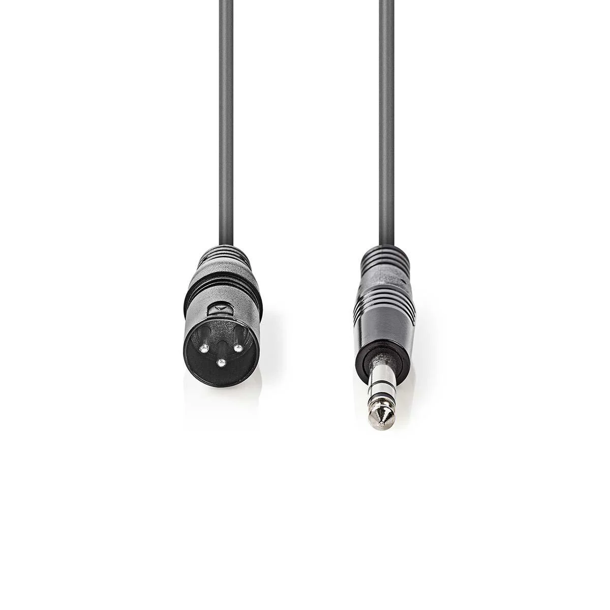 Gebalanceerde Audiokabel XLR 3-Pins Male - 6,35 mm Male - Vernikkeld - Image 2